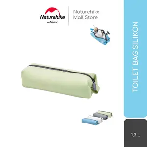 TOILET BAG SILIKON NATUREHIKE NH19SN003 TAS ORGANIZER ALAT MANDI