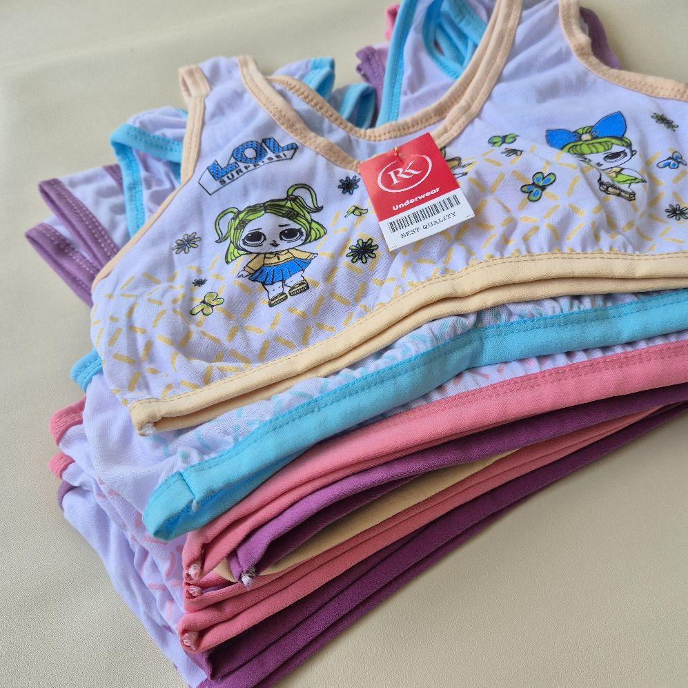 ISI 3PCS/MINISET MOTIF ANAK REMAJA SD/SMP BRA MINISET REMAJA FASHION KEKINIAN Perempuan Cantik