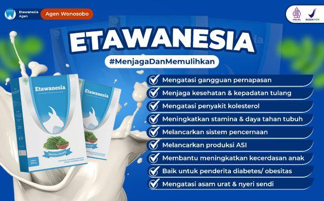 4 Box Etawanesia Susu Kambing Etawa Asli Original 100%