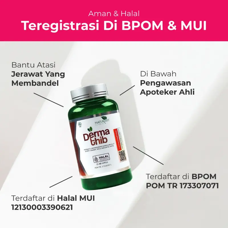Bundling Suplemen Dermathib Obat Jerawat & Acne Spot Treatment With Ceramide Salicylic Acid Perawatan Wajah Berjerawat 2
