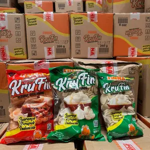 KERUPUK MENTAH FINNA RASA UDANG&BAWANG 500GRAM/250GRAM