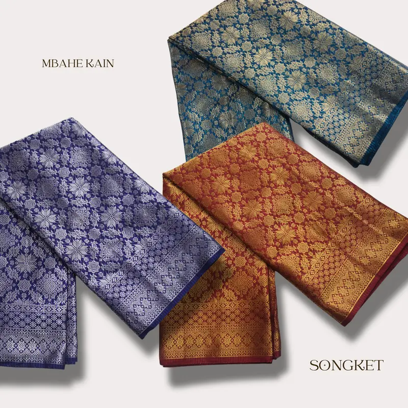 Kain Songket Meteran Eceran Murah Harga Per Satu Meter Mbahe Textile 1