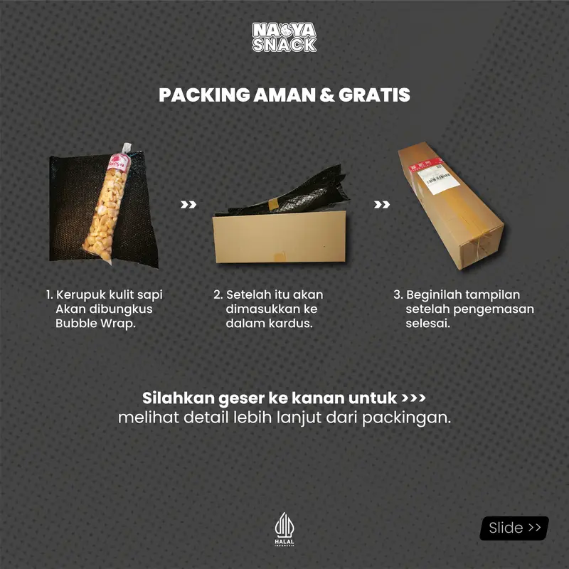 RAMBAK KULIT SAPI ASLI 200GRAM DOROKDOK CEMILAN 4