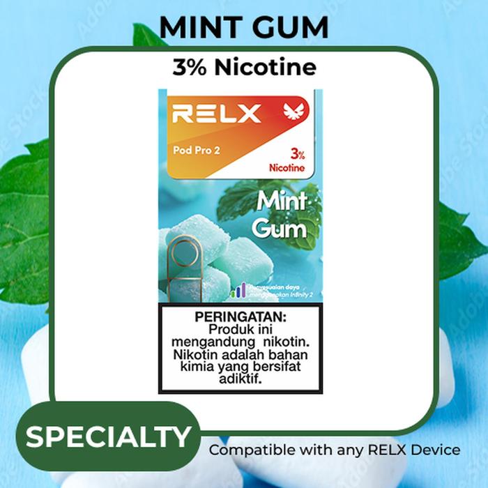 elf bar vape uk Relx Pod Pro 2 - Mint Freeze (3-Pack)