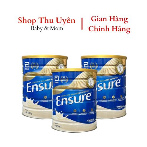 Sữa Ensure Úc Vị Vani Lon 850g