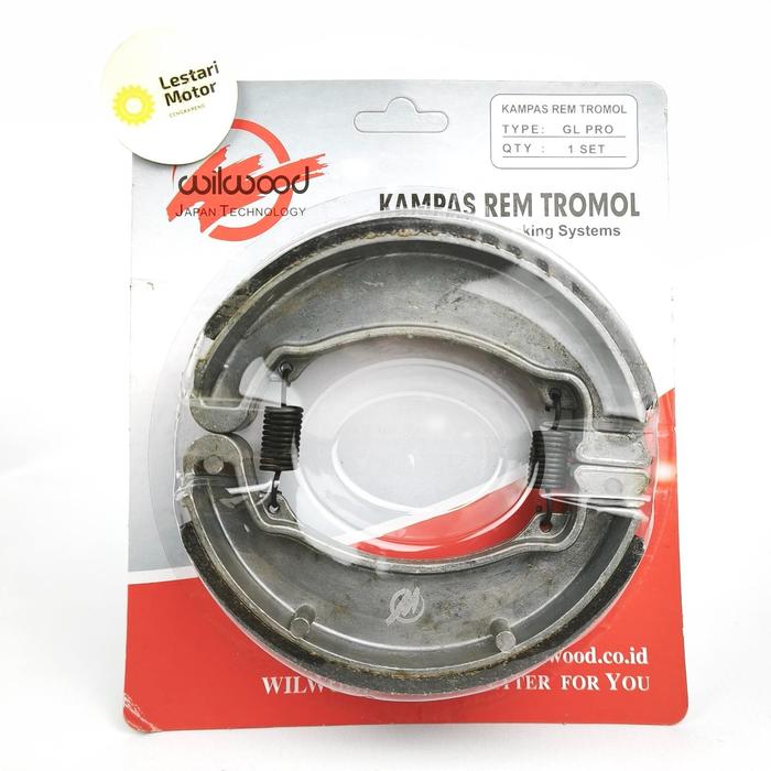 Gambar WILWOOD KAMPAS REM TROMOL BELAKANG BREAK SHOE GL PRO NEOTECH MAX CDI MEGAPRO OLD PRIMUS TIGER 2000 LAMA dari Lestari Motor 2 Kota Administrasi Jakarta Barat Tokopedia
