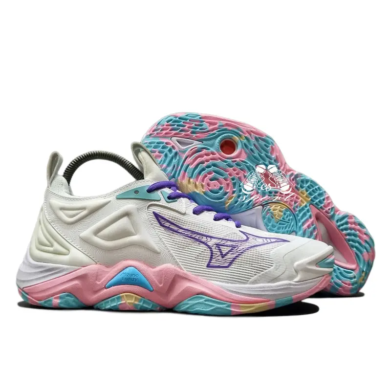 mizuno wave momentum 3 cewek - mizuno momentum 3 wanita - sepatu voli mizuno - sepatu volly decit 7