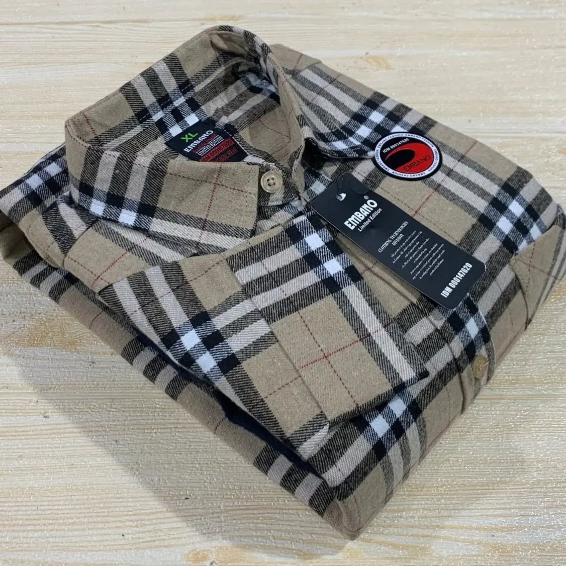 KEMEJA FLANEL PRIA EMBANO SIZE M L XL LENGAN PANJANG / PRIA PANJANG KEMEJA KOTAK KOTAK FLANEL KUALITAS PREMIUM Kotak Distro Motif Cowok Katun Hitam Baju Casual Garis