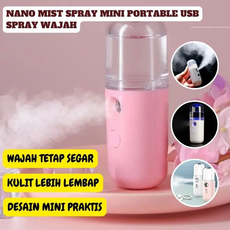 Nano Mist Spray Mini Portable USB Spray Wajah Spray Kecantikan 0
