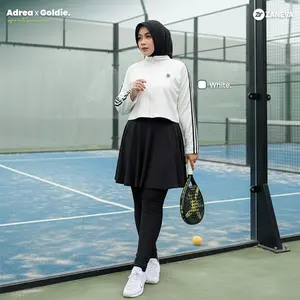 Zaneva - Blaze X Legging Rok Sport by Zaneva || Stelan Olahraga Stylish praktis nyaman Baju Muslim Panjang Setelan Atasan Celana Sporty Dewasa