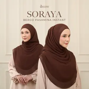 Soraya Bergo pashmina instant - Hijab Bergo Ceruty