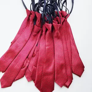 Dasi Anak Polos Model Tali Resleting Mudah Pakai