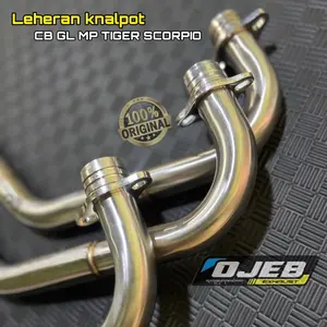 ￼LEHER KNALPOT TIGER CB GL MEGAPRO ORIGINAL OJEB EXHAUST