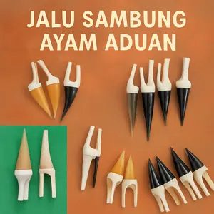 Jalu Sambung Ayam Jantan Aduan - JALU ASLI, 2cm