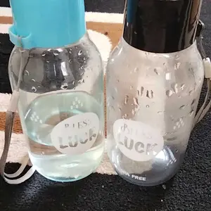 Botol Minum Plastik /Botol Minum Bless Luck