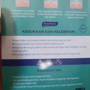 Pure Plester Jerawat Acne Patch / Acne Treatment 36 Pcs Pagi dan Malam Spot Acne Pimple Patch Ultra Thin Transparant Acid