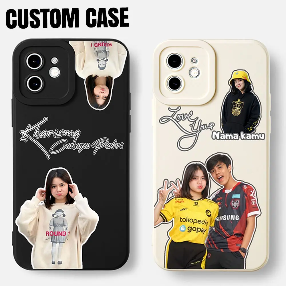 Case Hp Pro Kamera Ready Untuk Semua Tipe Handphone Custom/request Foto & Nama  Cpp88 Silicone