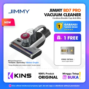 JIMMY BD7 Pro Cordless Anti Dust Mite Double Cup UV Vacuum Cleaner
