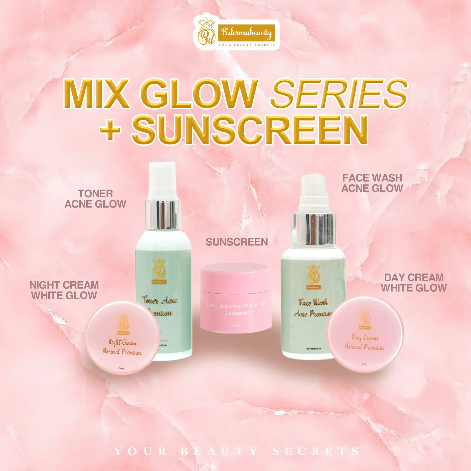 MIX GLOW + SUNSCREEN