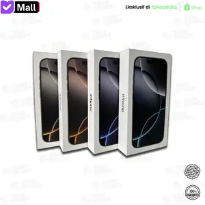 [Live] Apple iPhone 16 Pro 256GB 512GB 1TB Garansi Resmi Indonesia