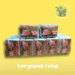 TEH GOPEK 1 SLOP = 10x40gram TEH KENTAL KHAS SOLO ANGKRINGAN Tea