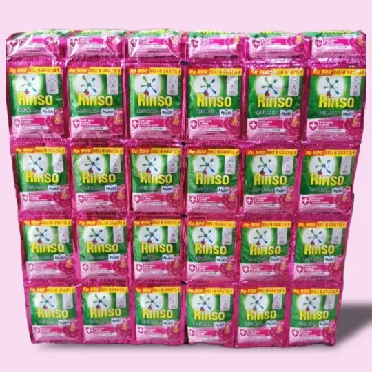 72pcs Rinso cair deterjen cair rencengan 500 an