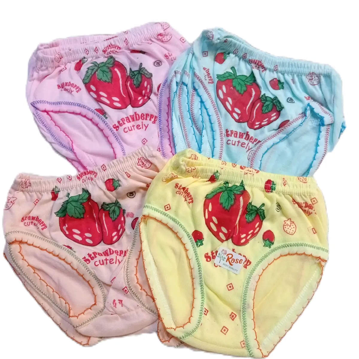 Paket 4 pcs,8 pcs,12 pcs Daleman Anak Cewek Katun untuk Usia 1-2 Tahun - Fashion Perempuan