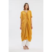 Gambar Minimal Amabella Kaftan Wanita Honey Mustard - HONEY MUSTARD, L/XL dari Minimal Kab. Pemalang 3 Tokopedia