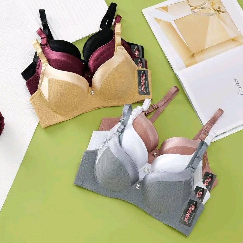  combo 1 - 3 áo ngực nữ có gọng . áo lót nữ mút mỏng 0.5cm . thông hơi có gọng fom trái lớn   hàng thái   mã  991  trơn 