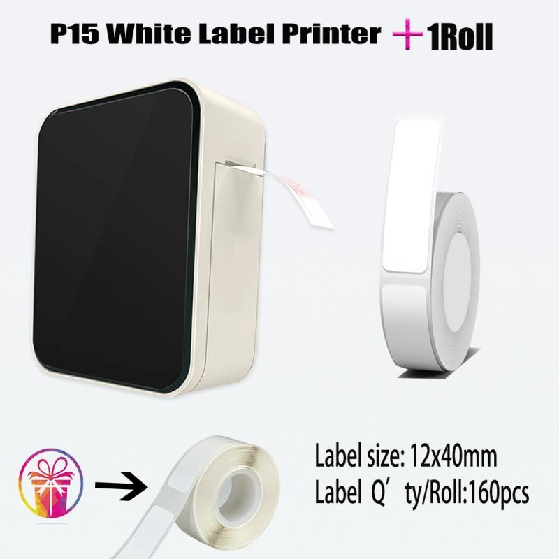 Máy In Nhãn Nhiệt, Marklife P15, Màu Xanh Lá Cây Và Trắng, Kích Thước Bỏ Túi, Nhãn Mini, Kết Nối Bluetooth Không Dây, Máy In Không Mực, Tương Thích Với Android Và iPhone 7