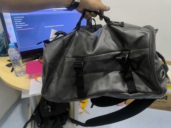 Product Review of Leather Concept HIKEABU Tas Ransel Kulit Pria Backpack Pria Waterproof HIKE ABU travel from 𝘌**𝘯 1