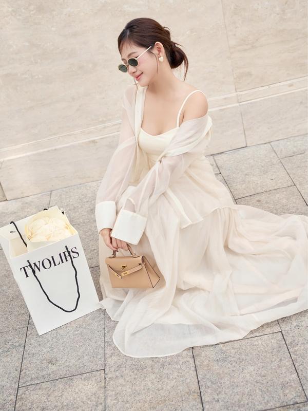 Chân váy voan dáng xòe COCOBEBE JANE SKIRT