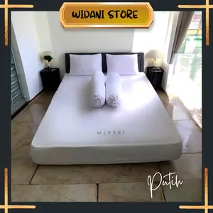 SPREI SET SARBAN SARGUL TANPA SELIMUT AESTHETIC KOREA MINIMALIS POLOS [WIDANI STORE]
