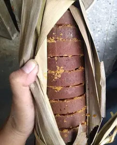 GULA AREN ASLI Batang Bungkus Daun 1 Bungkus 10 Butir / Gula Aren Kawung / Gula Aren Original Food Sugar