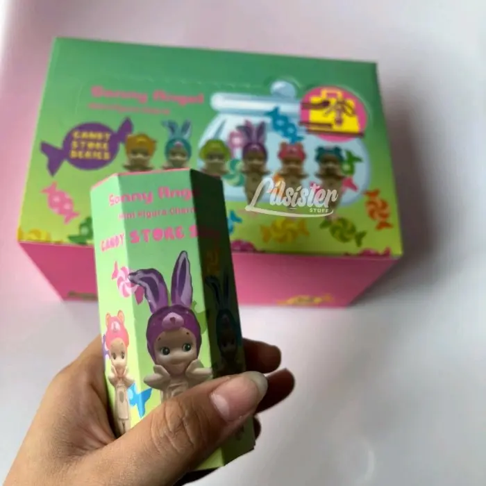 ◤NEW◢ SONNY ANGEL HIPPERS MYSTERY BOX CANDY SERIES DECORATIVE MINI FIGURES (UNIVERSAL FOR ALL GADGETS) MURAH 1