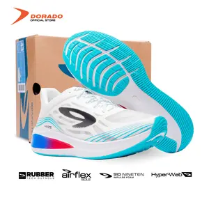 Sepatu 910 Nineten Haze Vision 1.0 - Putih / Biru-Muda (Running)