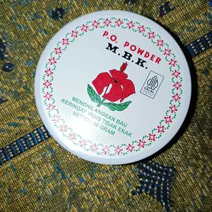 MBK Bedak Jar Series 60 gr | Tin Silver | Tin Putih | Bedak Bb | Mengurangi Bau Badan Dan Keringat | Perawatan Badan | m b k | m.b.k | FUFUMISE Powder Wajah