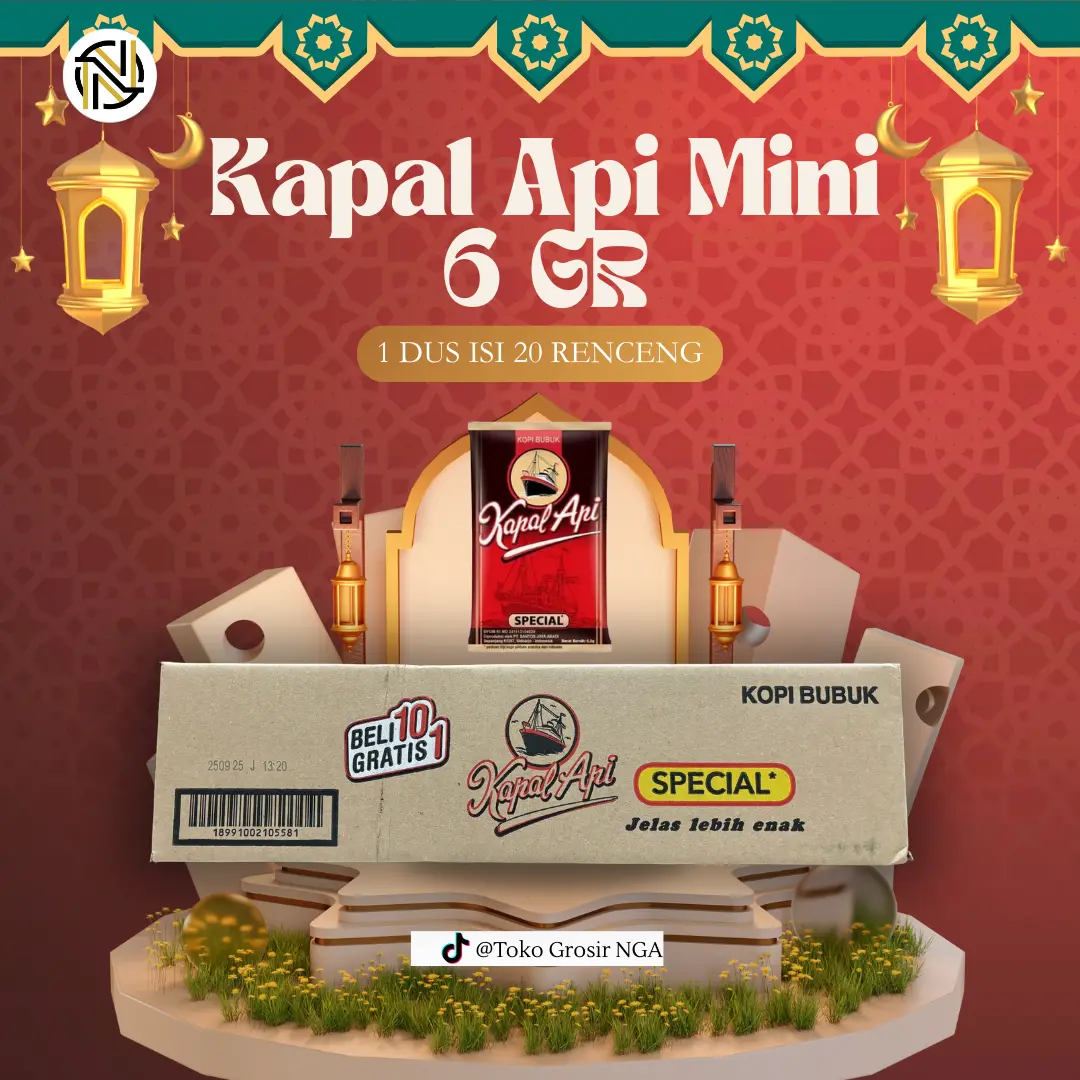 1 DUS KA 6 GR (TANPA GULA)
