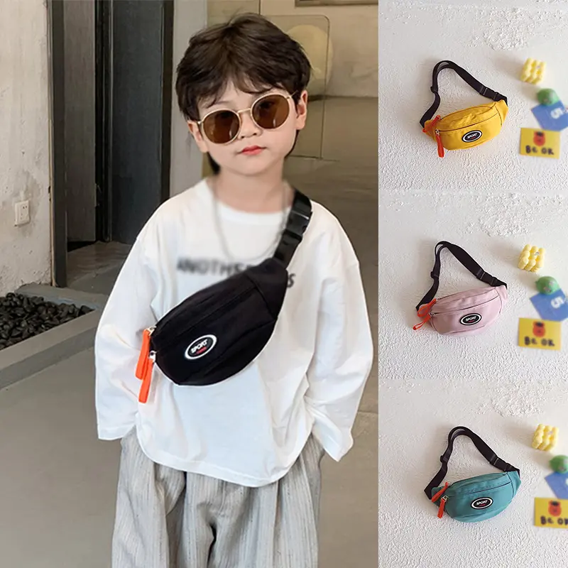 Children Boys Handsome Crossbody Chest Bag