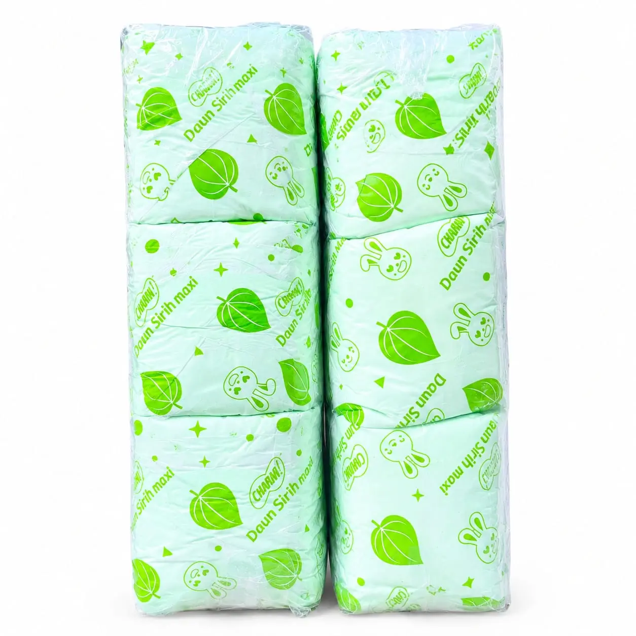 Pembalut Wanita Daun Sirih Isi 50 Pcs Ukuran 23cm Repack Hemat Dan Nyaman untuk Keseharian