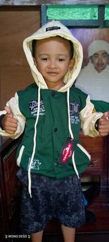 Product Review of Jaket Hoodie Varsity Bordir Kancing Kupluk Terbaru untuk Anak dan Dewasa Laki-laki dan Perempuan Bahan Fleece Tebal Keren Viral Varian Warna Hitam Biru Navy Hijau Merah Marun Cream Fashion from ** 0
