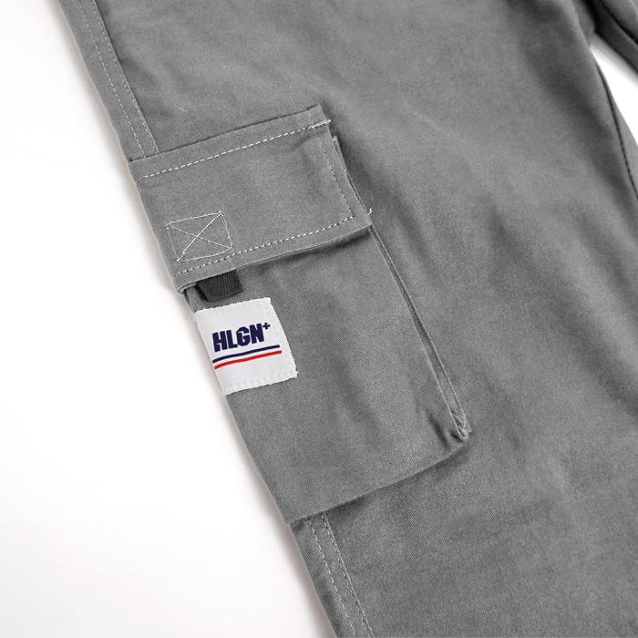 HOOLIGANS Long Cargo Careca - Light Gray 3