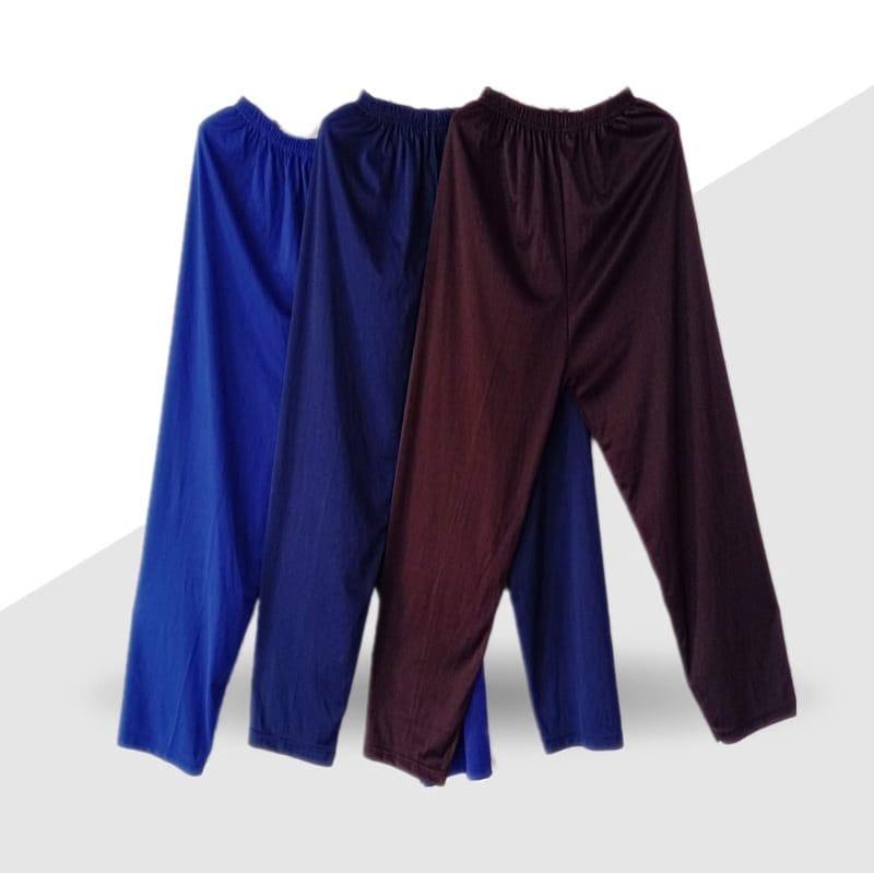 Promo Isi 3 Pcs Celana Aladin Los Panjang Wanita Bahan Hyget Super/ Dalaman Gamis/ Celana Nyaman Bawahan 6