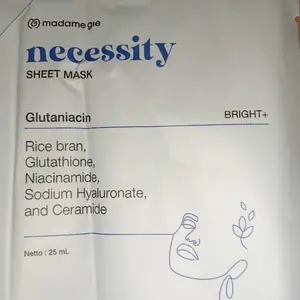 [10 PCS] Madame Gie Necessity Sheet Mask - Masker Perawatan Wajah