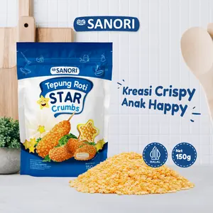 Tepung Roti Star Crumbs SBC Sanori 150gr - Cocok untuk Corn Dog & Nugget - Food, Bahan, Makanan