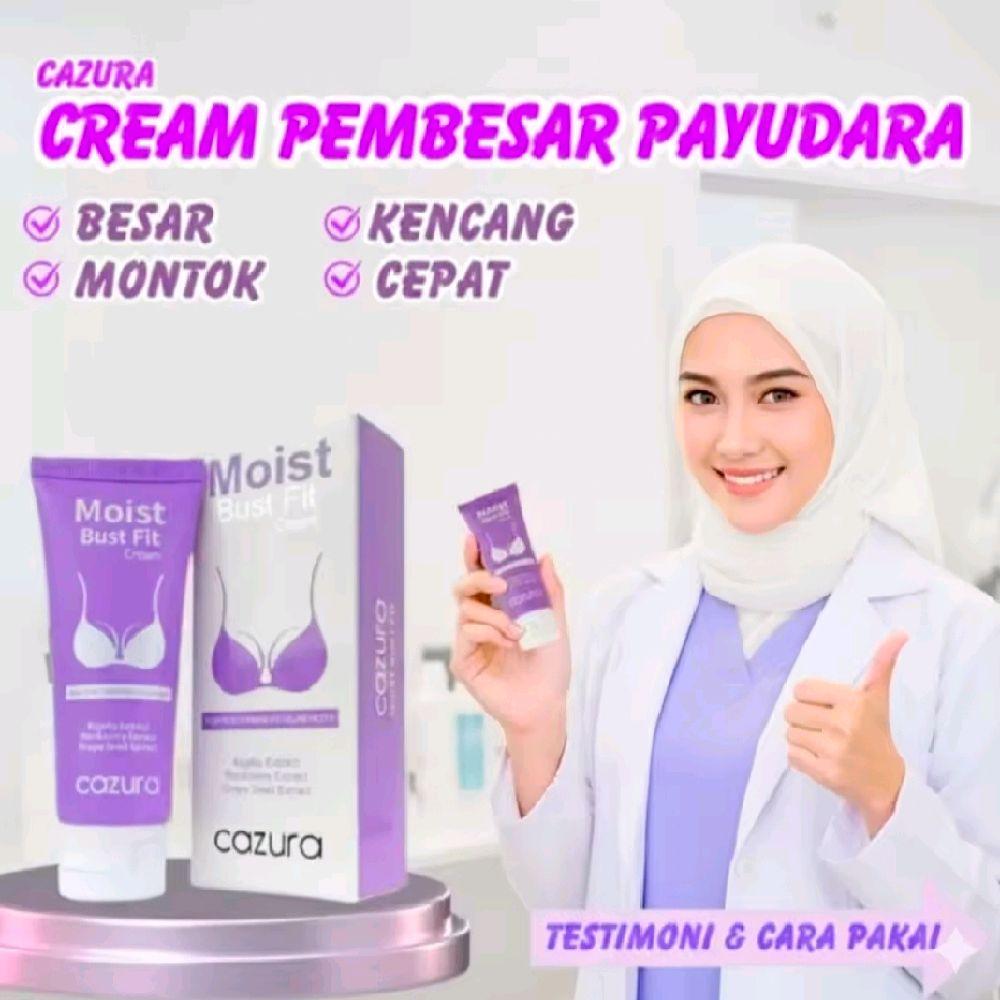 Cazura Moist Bust Fit Cream dengan Kigelia Extract Blackberry & Grape Seed Perawatan Wanita Best Seller
