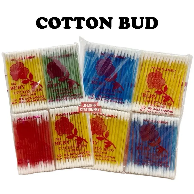 (12pcs) Cotton Bud Dewasa / Bayi
