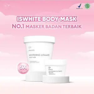 ISWHITE Whitening Ultimate Body Mask Masker Badan Pencerah Tubuh - 200 GRAM