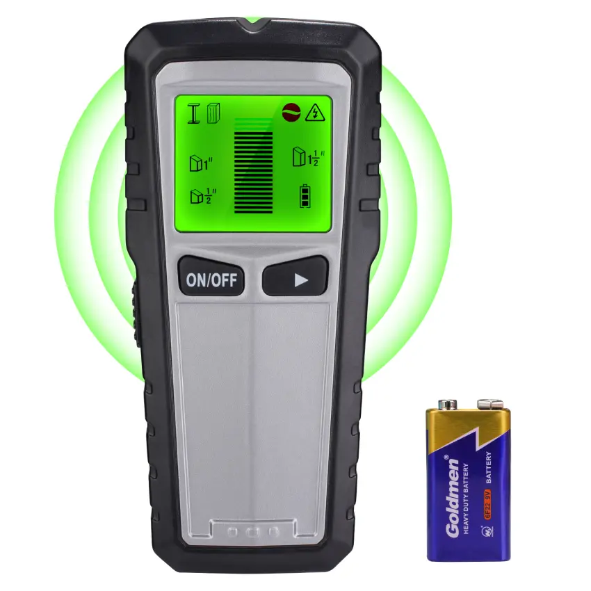 Stud Finder Wall Scanner - 5 in 1 Electronic Stud Sensor Beam Joist Finder Wall Detector Edge Center Finding with LCD Display for Wood AC Wire Metal Studs Cable Joist Detection