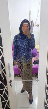 Product Review of Kebaya jadi metalic glossy non payet Atasan from e**g 0